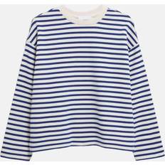 Armedangels Women's Frankaa Stripe Överdragströjor Dam - Blå