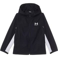 White Outerwear Under Armour Rival Woven Jacket - Black