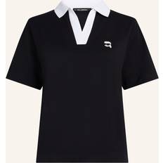 Karl Lagerfeld Dame Polotrøjer Karl Lagerfeld Shirts - Sort/Hvid