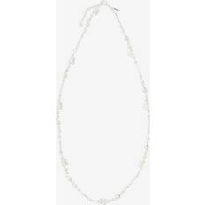 Pilgrim Sloan Pärlhalsband Med Hänge - Silver