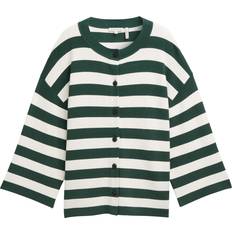 Tom Tailor Trøjer Tom Tailor Cardigan - Gran/Hvid