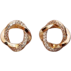 Shein Rhinestone Decor Stud Earrings