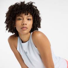 New Balance Dam Linnen New Balance Jacquard Slim Tank - Vit