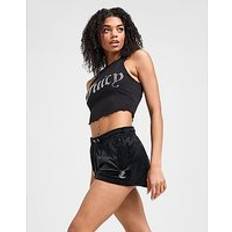 Juicy Couture Diamante JC Logo Shorts - Black