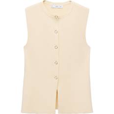 Mango Veste Mango Vest Matilda - Lysebeige
