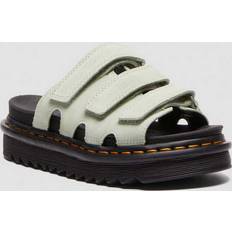 Dr. Martens Slides Dr. Martens Women's Raine Slides Suede Sandals - Green