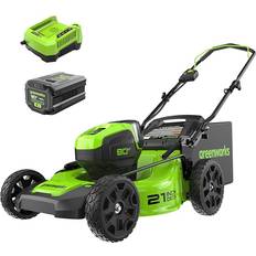 Greenworks GreenWorks 2501202 GLM801602 80V Pro Series 21" Lawn Mower Kit Battery Powered Mower