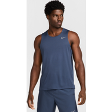 Men - Reflectors Tank Tops Nike Miler Men's Dri-FIT Running Tank Top - Blue