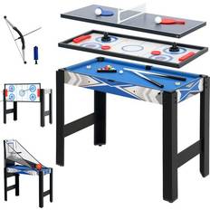 5 in 1 Multi Games Table Combo Sports Game Table for Kids Blue One Size
