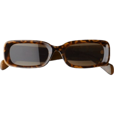 Weekday Cruise Squared Sunglasses - Brown