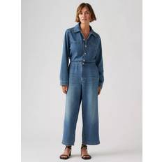 Levi's Jumpsuits & Overaller Levi's Ikonisk Jumpsuit Stop Flaxing - Ljusblå