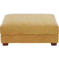 Wood Poufs Ebern Designs Maelina Corduroy Ottoman Pouffe 16.5"