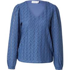 Recycled Materials Blouses Vila V-neck Long Sleeved Top
