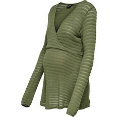 Maternity Shirts OLMelicia grøn
