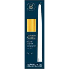 Gula Stearinljus Liljeholmens Christina Antikljus 26 cm 4-pack Gul Stearinljus 26cm 4st