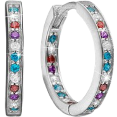 Christina Jewelry Earrings - Silver/Multicolour