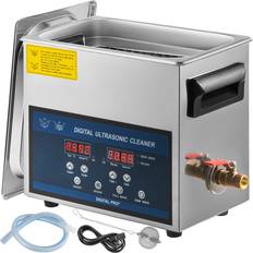VEVOR Digitaler Ultraschallreiniger Ultraschallreinigungsgerät 0-80°C Mit Heizung 6L