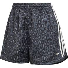 Multicoloured - Women Trousers & Shorts adidas Originals Satin Shorts - Black Leopard Print