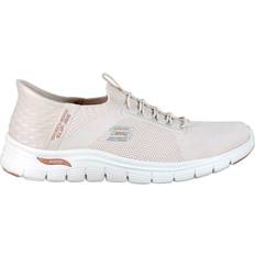 Slip ins til damer Skechers Arch Fit Vista Aspiration Slip Ins - Beige