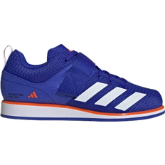 adidas Powerlift 5 Vektløftersko - Lucid Blue/Cloud White/Impact Orange