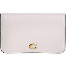 Coach Essential Slim Card Case - Brass/chalk