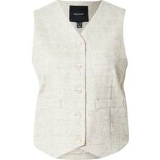 Vero Moda Dame Veste Vero Moda Jakkesætsvest VMMA - Greige