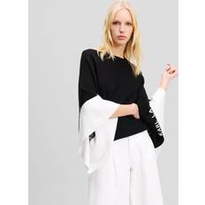 Karl Lagerfeld Ponchos & Kapper Karl Lagerfeld Kappe - Sort/Hvid