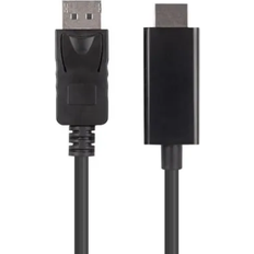 Lanberg DisplayPort CA-DPHD-11CC-0010-BK 1 m 1m
