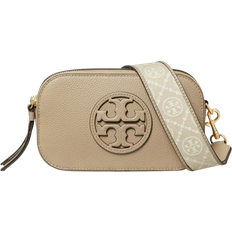 Tory Burch Mini Crossbody Taske i Miller Stil - Beige
