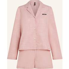 Karl Lagerfeld Sovplagg Karl Lagerfeld Logo Pajama Shorts Set - Old Rose