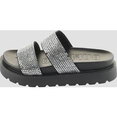 Buffalo Dame Hjemmesko & Sandaler Buffalo Pantoletter Raya - Sort/Sølv