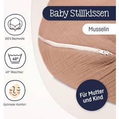 Julius Zöllner Stillkissen Musselin 190 cm Dune