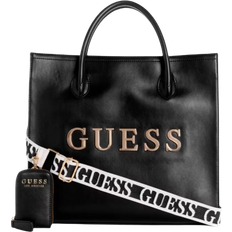 Guess Factory Caracara Tote Black (One Size)