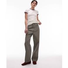 Arket Jeans Arket Amber Barrel Leg Jeans - Washed Khaki