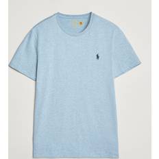 Polo Ralph Lauren XXL T-shirts Polo Ralph Lauren Jersey Cotton T-Shirt with Crew Neck - Light Blue