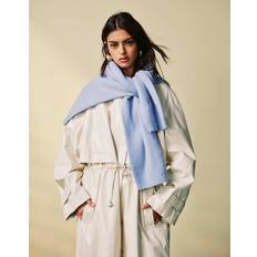 & Other Stories Outerwear & Other Stories Vinyl Trench Coat With Drawstring Waist White