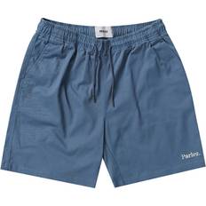 Wilmot Shorts Med Dragsko Och Logga - Blå