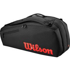 Wilson Tennistasker & Etuier Wilson Clash V3 6 Pack Black/Infrared