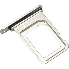 SIM Card Trays FoneFunShop Sim Tray Compatible With iPhone 14 Pro In White