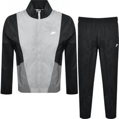 Nike tracksuit black Nike Club Woven Tracksuit - Black