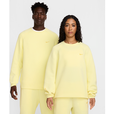 Nike x NOCTA Tech Fleece Men's Crew - Citron Tint/Vivid Sulfur