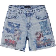 Desigual Dame Bukser & Shorts Desigual Jeans - Blå/Lyseblå/Brun/Rustbrun