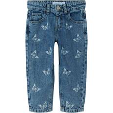 Kinderbekleidung Name It Baggy Fit Jeans - Blue Denim