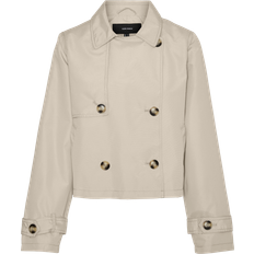 Coats Vero Moda Vmzoamarie Jacket - Stone