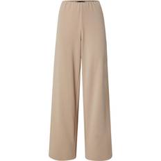 Vero Moda Vmberlin Mellemhøj Talje Bukser - Camel/Sort/Hvid