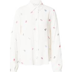 Nümph Bluse - Grøn/Lilla/Pink