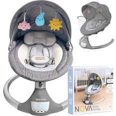 Baby Swings Jool Baby Nova Motorized Infant Swing Gray