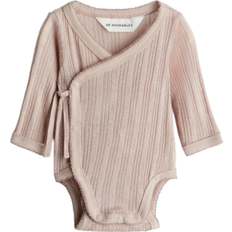 H&M Pointelle Jersey Bodysuit - Pink