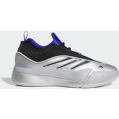 adidas Dame 9 Shoes - Silver Metallic/Core Black/Lucid Blue