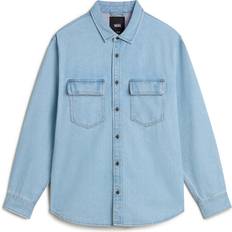 Vans Herr Skjortor Vans Palmhill Denim Shirt - Blue